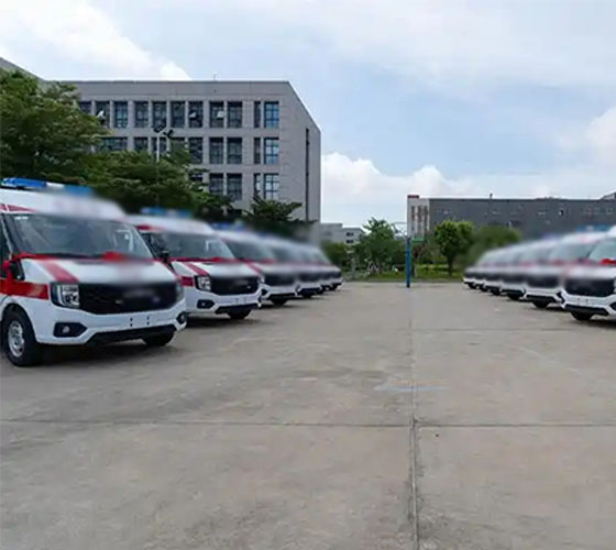 项城市服务车队展示